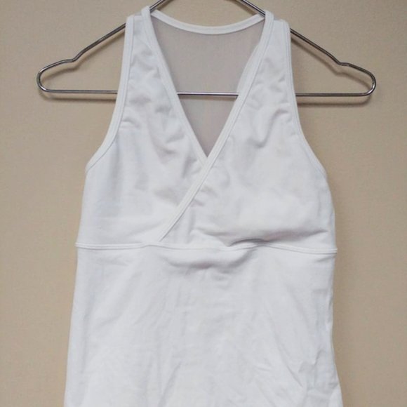 Lululemon White Size 2 Tank Top - Picture 2 of 5